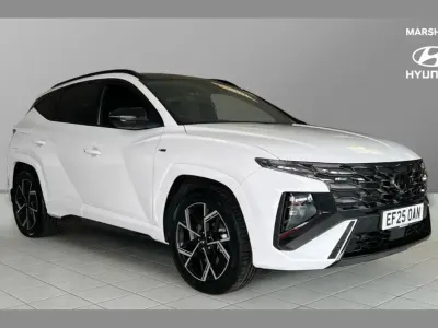 Gebraucht Hyundai Tucson N Line 248 PS (182 kW) 2025 Weiß SUV