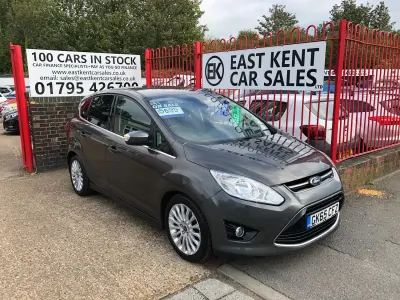 Begagnad Ford C-MAX Titanium 115 HK (84 kW) 2015 Grå Minibuss
