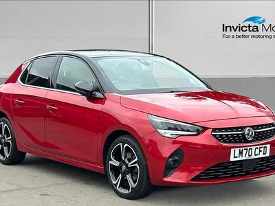 Used Vauxhall Corsa Elite 100 HP (73 kW) 2020 Red Hatchback