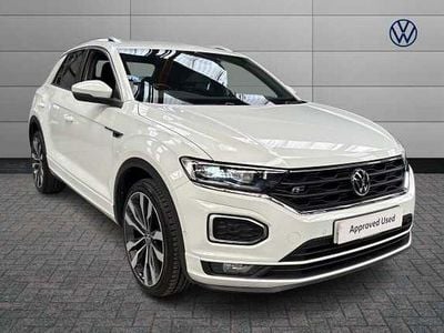 Used VW T-Roc R-line 150 HP (110 kW) 2021 White SUV