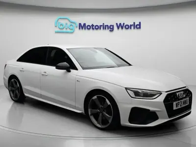 Used Audi A4 Black Edition 150 HP (110 kW) 2021 White Sedan