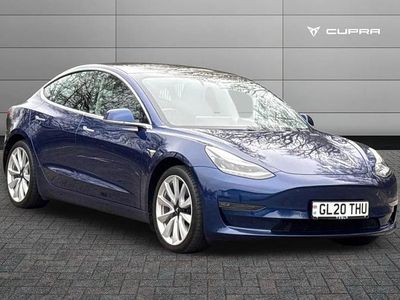 Blue Used 2020 Tesla Model 3 Long Range AWD Sedan | £16,995 (Good price)
