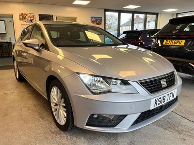 Used Seat Leon SE Dynamic 110 HP (80 kW) 2018 Silver Hatchback
