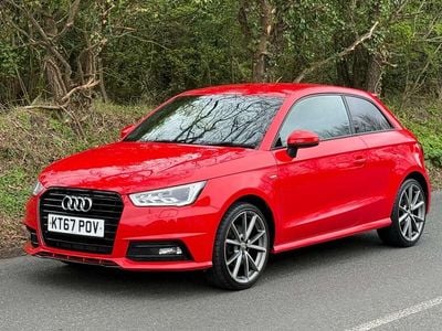 Used Audi A1 Black Edition 150 HP (110 kW) 2018 Red Hatchback