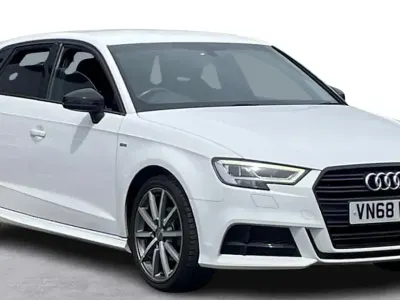 Used Audi A3 Black Edition 116 HP (85 kW) 2018 Sedan