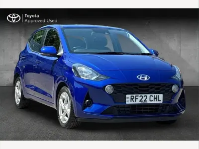 Used Hyundai i10 SE 84 HP (61 kW) 2022 Blue Hatchback