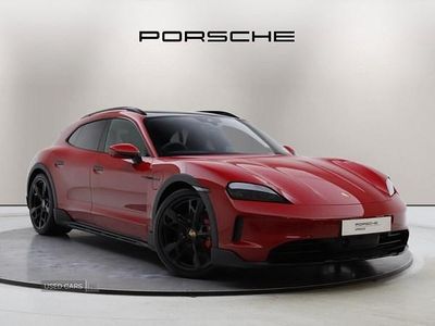 New Porsche Taycan 439 kW (598 HP) 2025 Red Estate