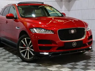 Used Jaguar F-Pace Portfolio 240 HP (176 kW) 2019 Red SUV