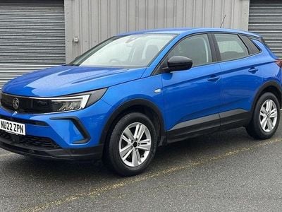 Used Vauxhall Grandland X Design Edition 130 HP (95 kW) 2022 Blue SUV