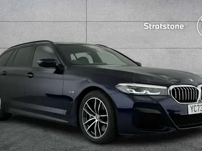 Usado BMW 530e M Sport 288 CV (211 kW) 2023 Azul Familiar