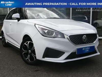 Used MG MG3 Excite 106 HP (77 kW) 2023 White Hatchback