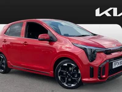 Used Kia Picanto GT-Line 63 HP (46 kW) 2024 Red Hatchback