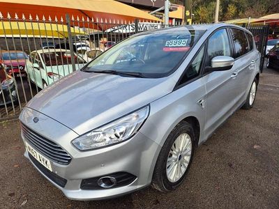 Silver Used 2017 Ford S-MAX Zetec MPV | £8,995 (A bit pricey)