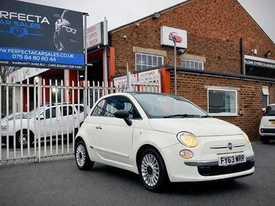 Used Fiat 500 Lounge 69 HP (50 kW) 2013 White Hatchback