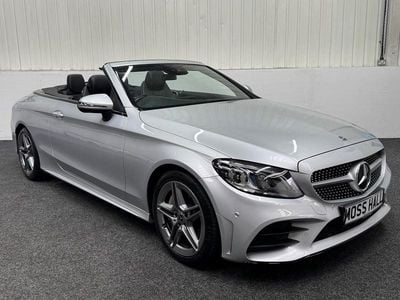 Used Mercedes C300 AMG Line Premium 245 HP (180 kW) 2020 Silver Cabriolet