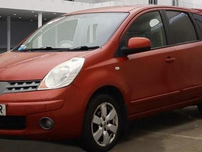 Used Nissan Note Acenta 88 HP (64 kW) 2008 Red MPV