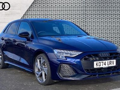 Used Audi A3 Black Edition 150 HP (110 kW) 2025 Blue