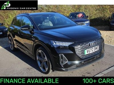 Black Used 2022 Audi Q4 e-tron Advanced SUV | £26,495 (Fair price)