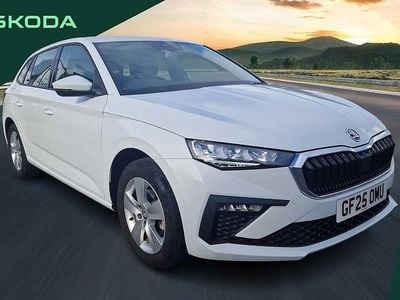Used Skoda Scala SE 115 HP (84 kW) 2025 White Hatchback