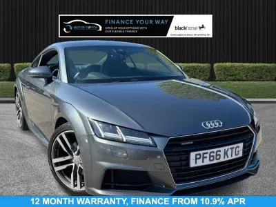 Begagnad Audi TT S-Line 230 HK (169 kW) 2016 Grå Sportkupé