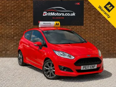 Used Ford Fiesta ST-Line 2017 Red Hatchback