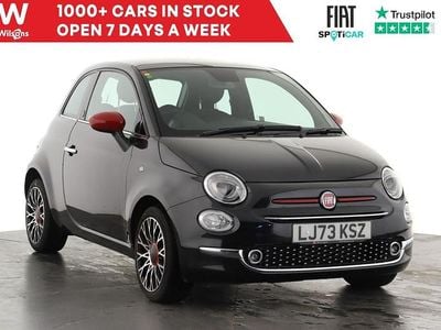 Black Used 2023 Fiat 500 Red Hatchback | £12,399 (A bit pricey)