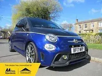Used Abarth 595 Turismo 165 HP (121 kW) 2017 Black/blue Hatchback