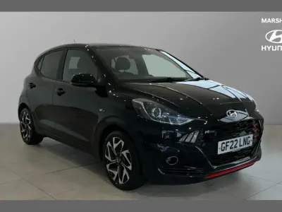 Used Hyundai i10 N Line 100 HP (73 kW) 2022 Black Hatchback