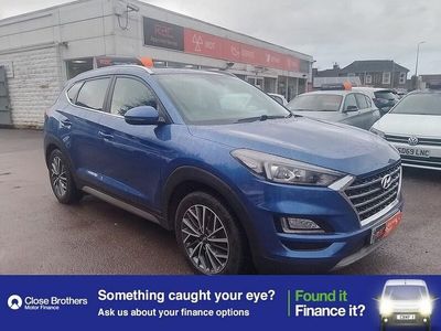 Used Hyundai Tucson Premium 177 HP (130 kW) 2019 Blue SUV