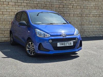 Blue Used 2018 Hyundai i10 GO! Hatchback | £6,695 (Fair price)