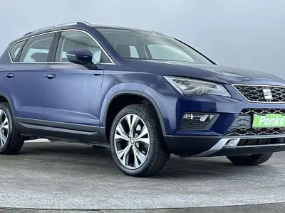 Used Seat Ateca Ecomotive 116 HP (85 kW) 2017 Blue SUV