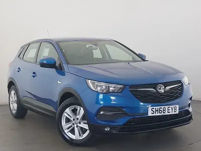 Used Vauxhall Grandland X 130 HP (95 kW) 2019 Blue SUV