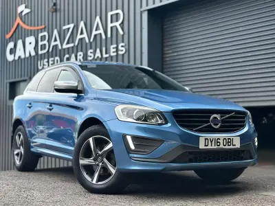 Used Volvo XC60 R-Design 190 HP (139 kW) 2016 Blue SUV