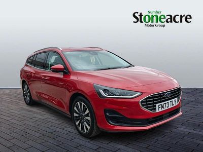 Used Ford Focus Titanium X 125 HP (91 kW) 2023 Red Estate
