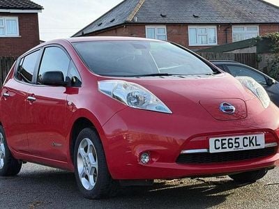 Red Used 2015 Nissan Leaf Acenta Hatchback | £2,495 (Good price)