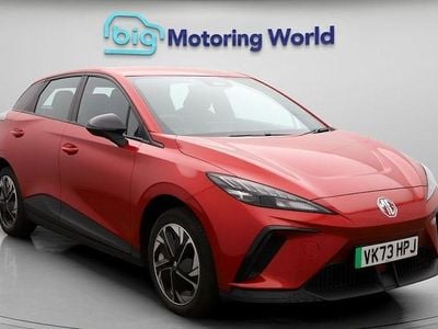 Used MG MG4 EV SE 150 kW (204 HP) 2023 Red Hatchback