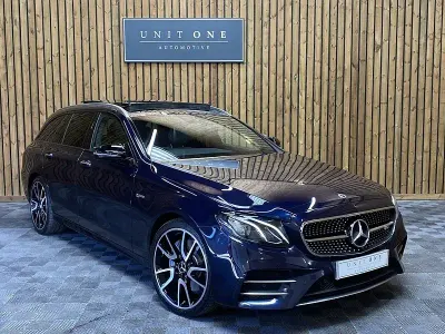 Käytetty Mercedes E43 AMG AMG 2018 Sininen Sedan