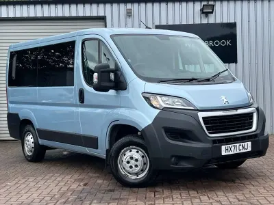 Used Peugeot Boxer S 120 HP (88 kW) 2021 Blue Van