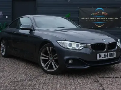Usado BMW 420 Sport Line 184 HP (135 kW) 2014 Cinzento Coupé
