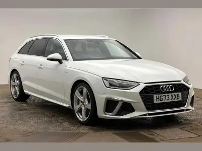 Used Audi A4 S-Line 200 HP (147 kW) 2024 White Estate