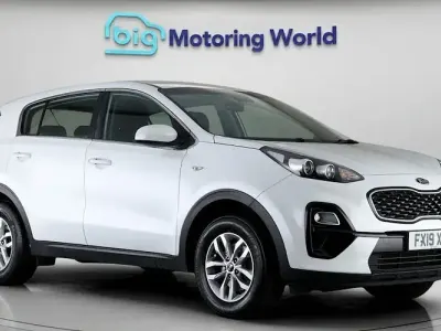 Używany Kia Sportage 177 KM (130 kW) 2019 Biały SUV