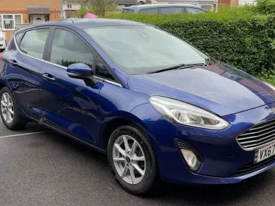 Used Ford Fiesta Zetec 70 HP (51 kW) 2017 Blue Hatchback