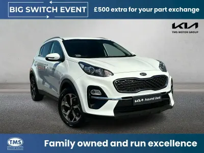 Used Kia Sportage 174 HP (127 kW) 2019 White SUV