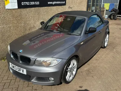 Usado BMW 118 Cabriolet Sport Line 2013 Cinzento Cabrios