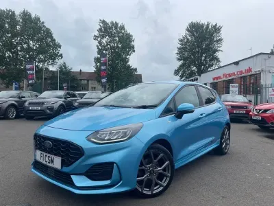 Used Ford Fiesta ST-Line 2022 Blue Hatchback