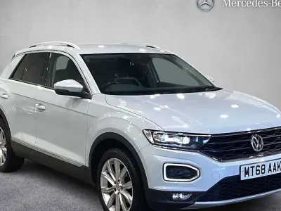 Used VW T-Roc SEL 116 HP (85 kW) 2018 Silver SUV