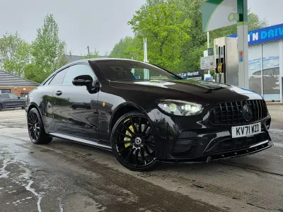 Usado Mercedes E400 AMG line 2021 Preto Coupé