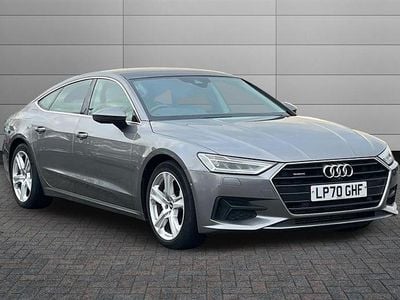Used Audi A7 Sport 265 HP (194 kW) 2021 Typhoon grey Sedan