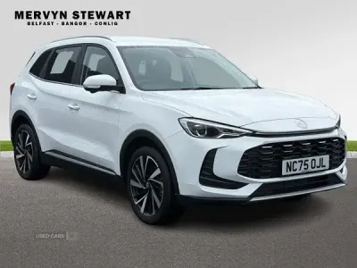 New MG ZS Trophy 196 HP (144 kW) 2026 White SUV
