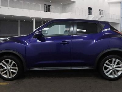 Used Nissan Juke N-Connecta 110 HP (80 kW) 2016 Ink blue pearl SUV